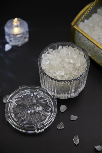 小型圓型玻璃盒子