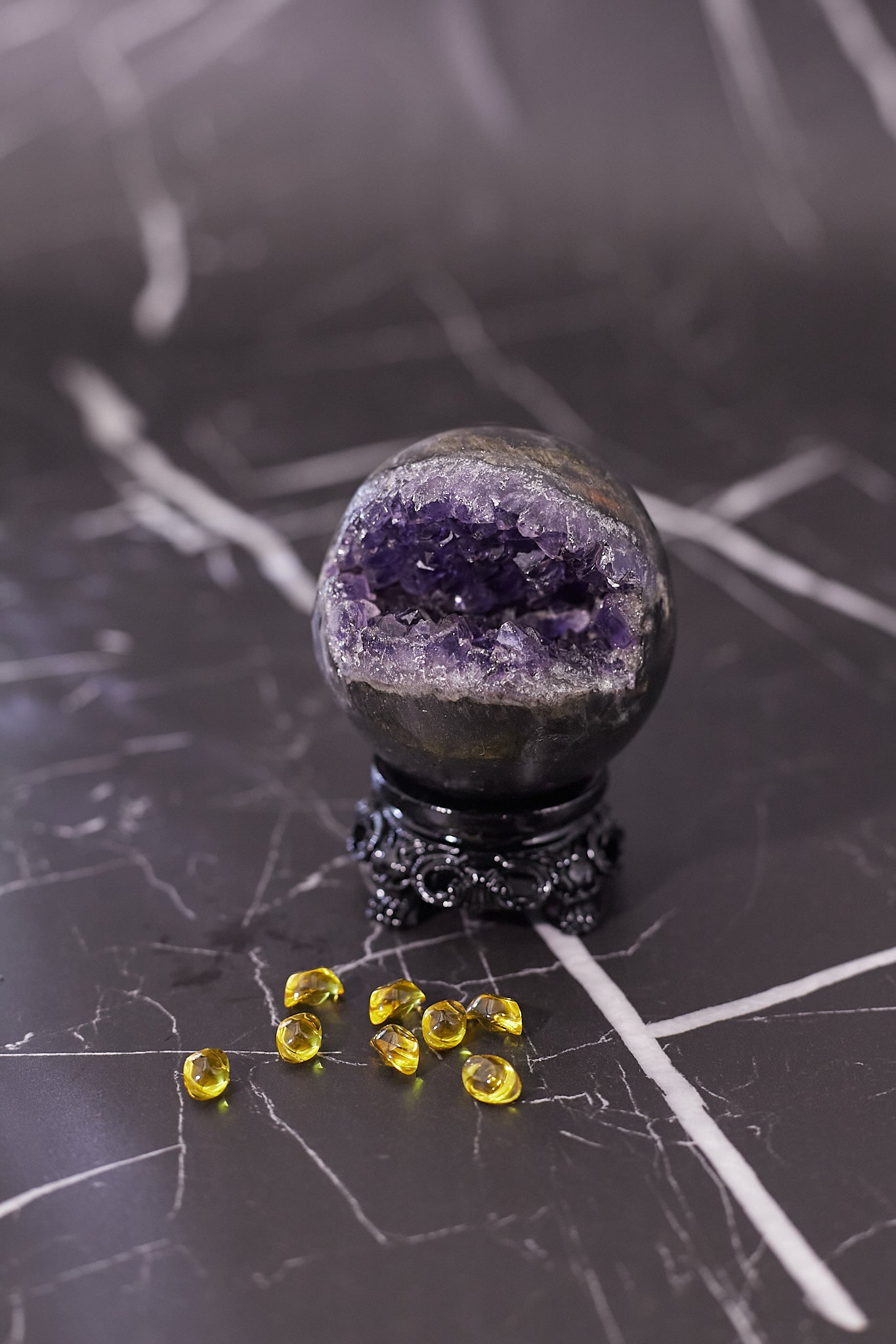 AME001-1 - 紫晶開口笑