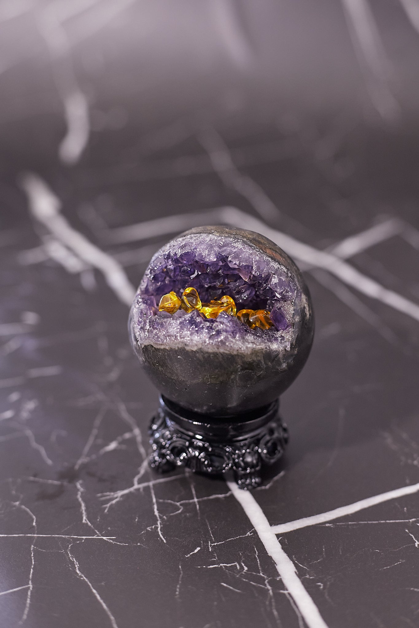 AME001-1 - 紫晶開口笑