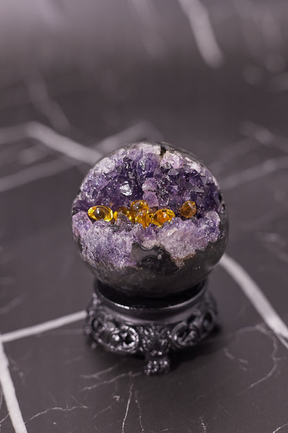 AME001-4 - 紫晶開口笑