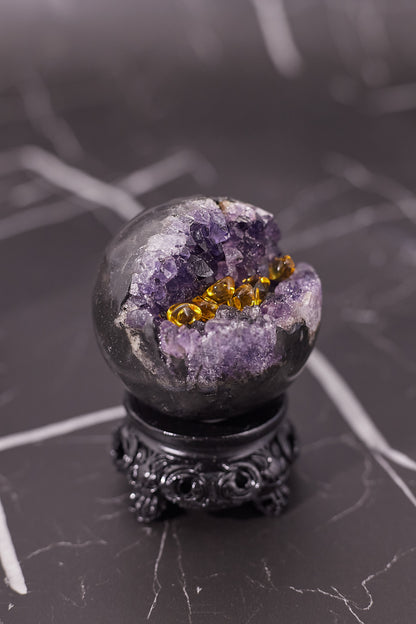 AME001-4 - 紫晶開口笑