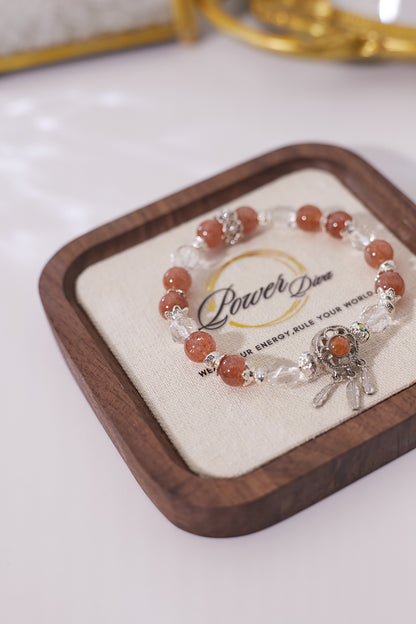 C033-金太陽·白水晶 Star Cut