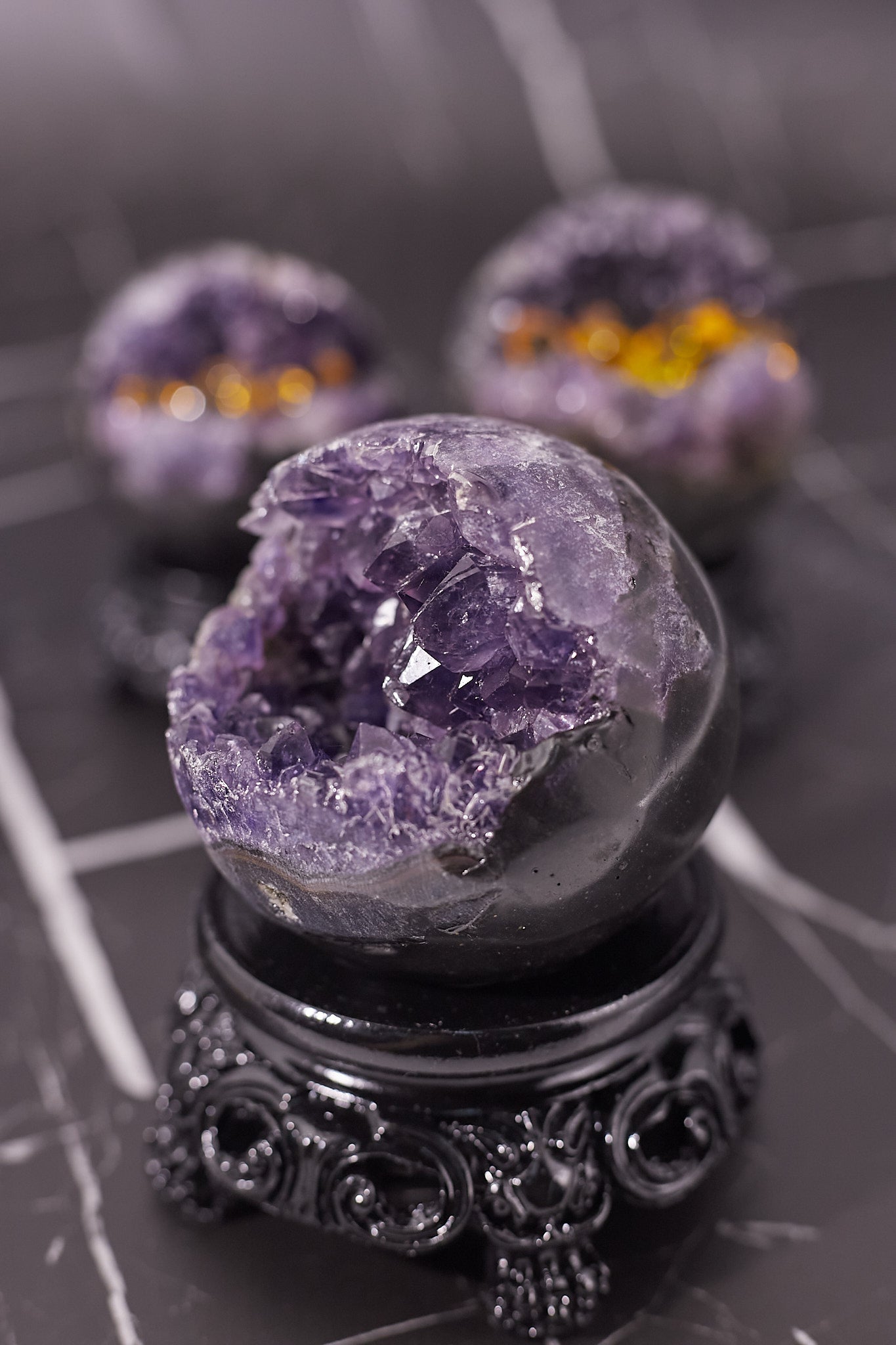 AME001-6 - 紫晶開口笑