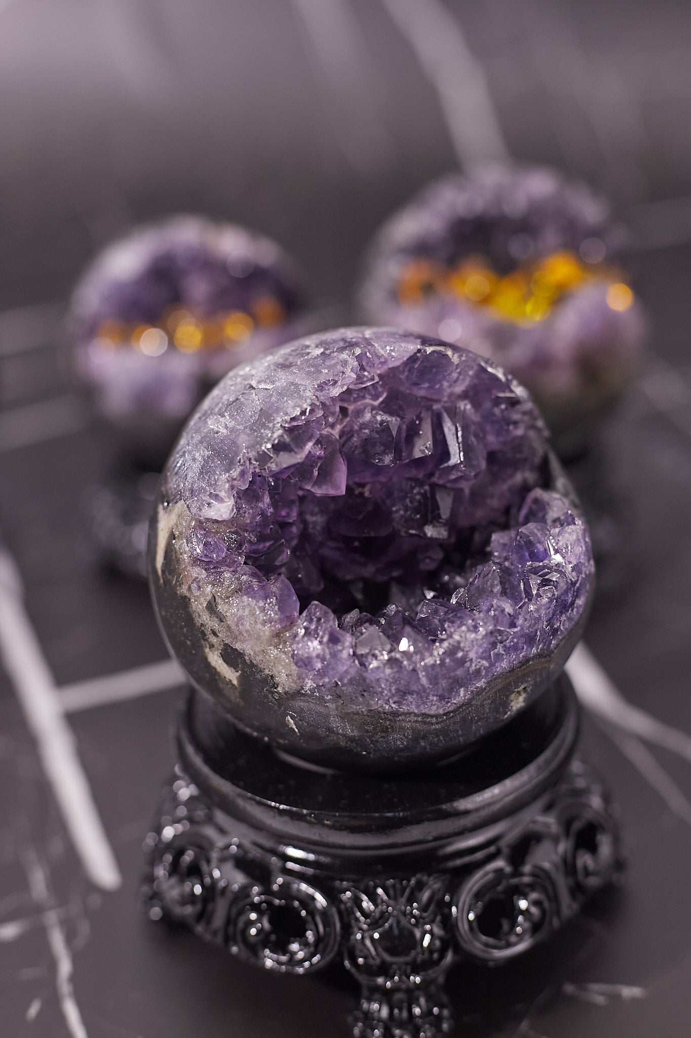 AME001-6 - 紫晶開口笑