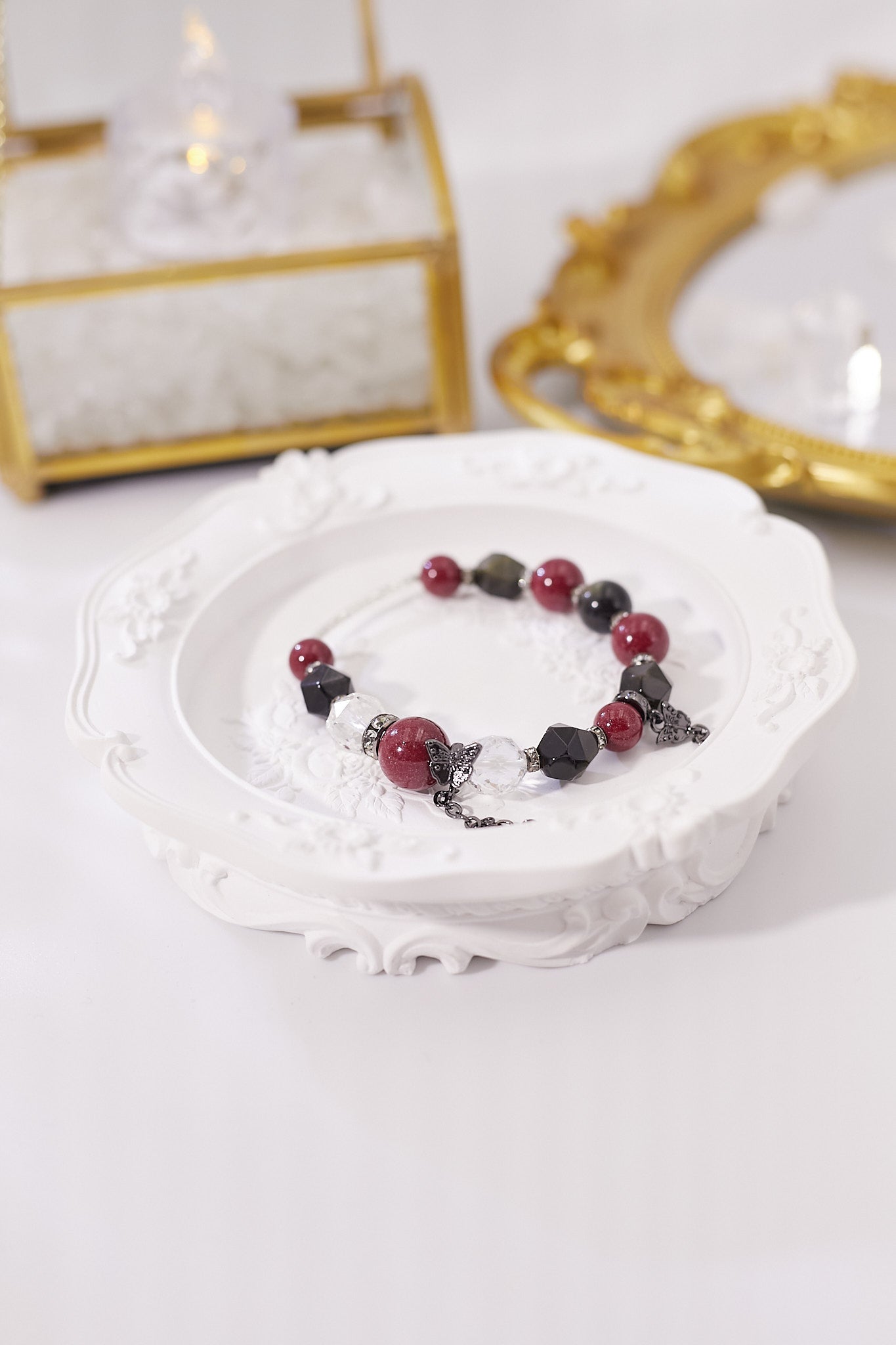 C027-紫金砂·白水晶·金曜石