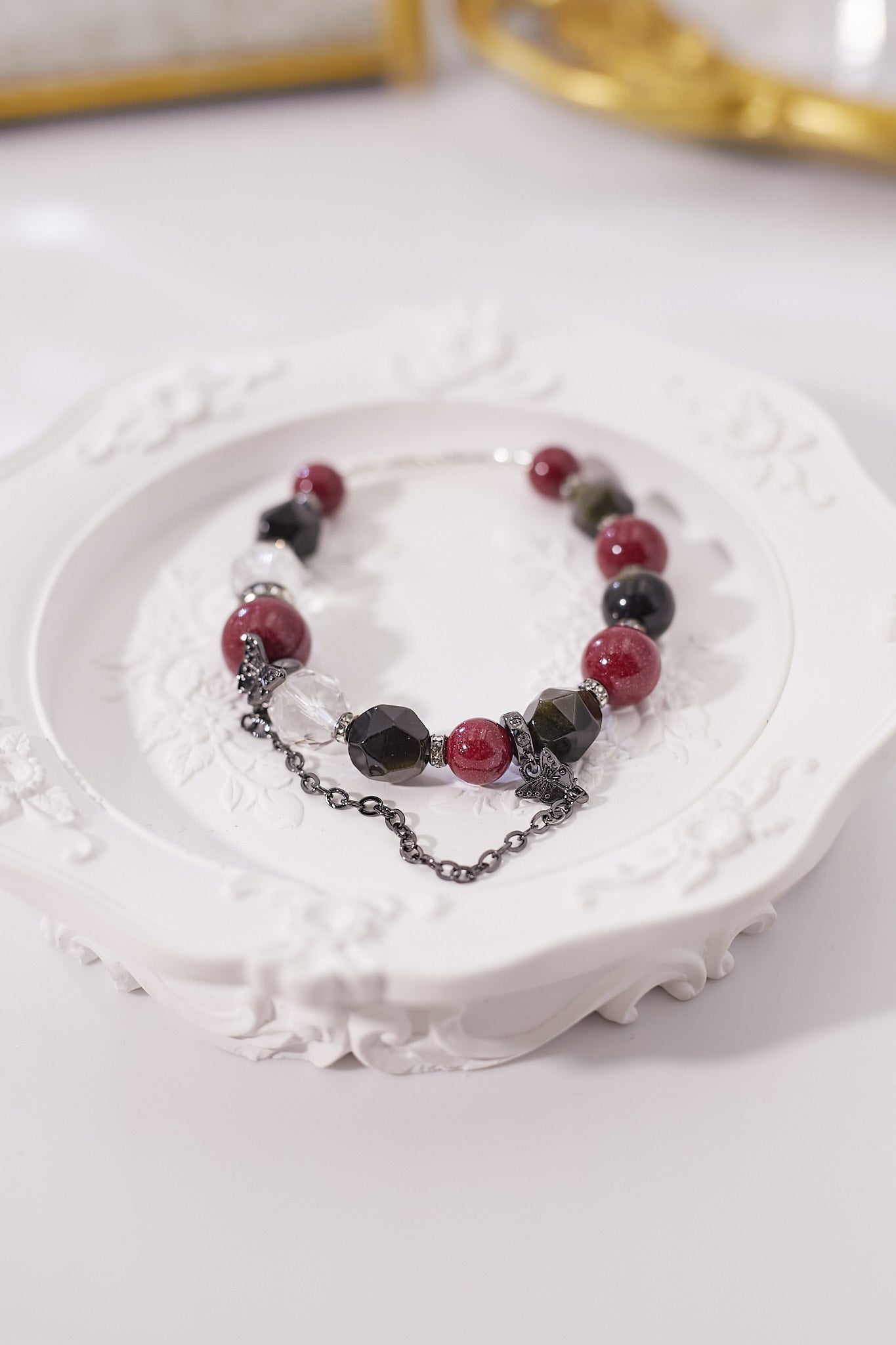 C027-紫金砂·白水晶·金曜石