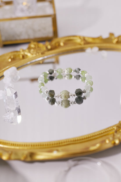 C044-綠東陵·青提奶蓋岫玉·綠草石