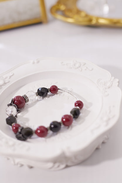 C027-紫金砂·白水晶·金曜石