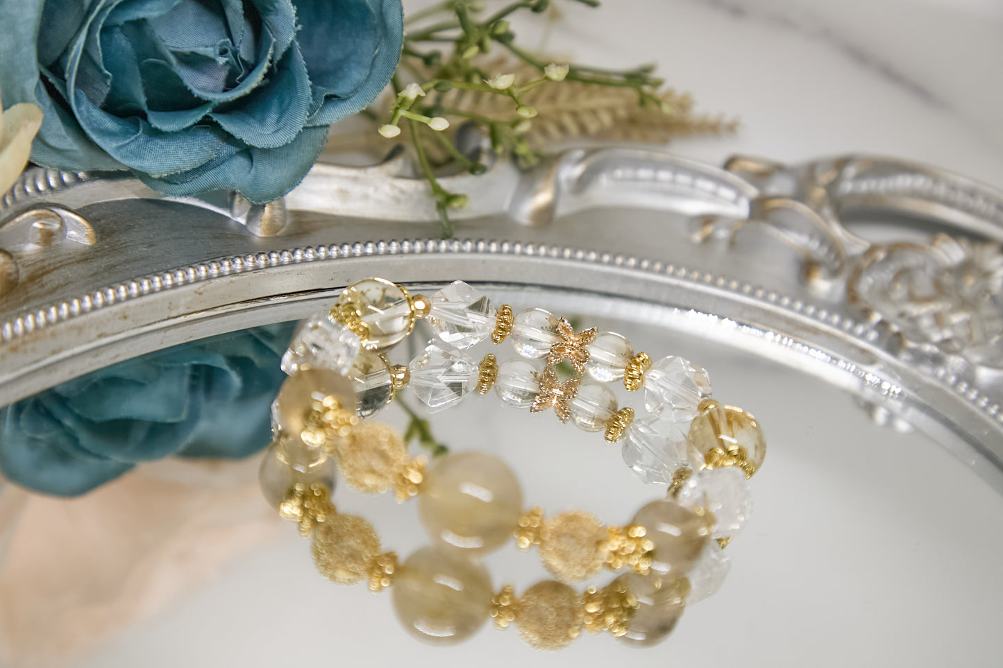 C007-金髮晶、白水晶、黃晶、白阿賽