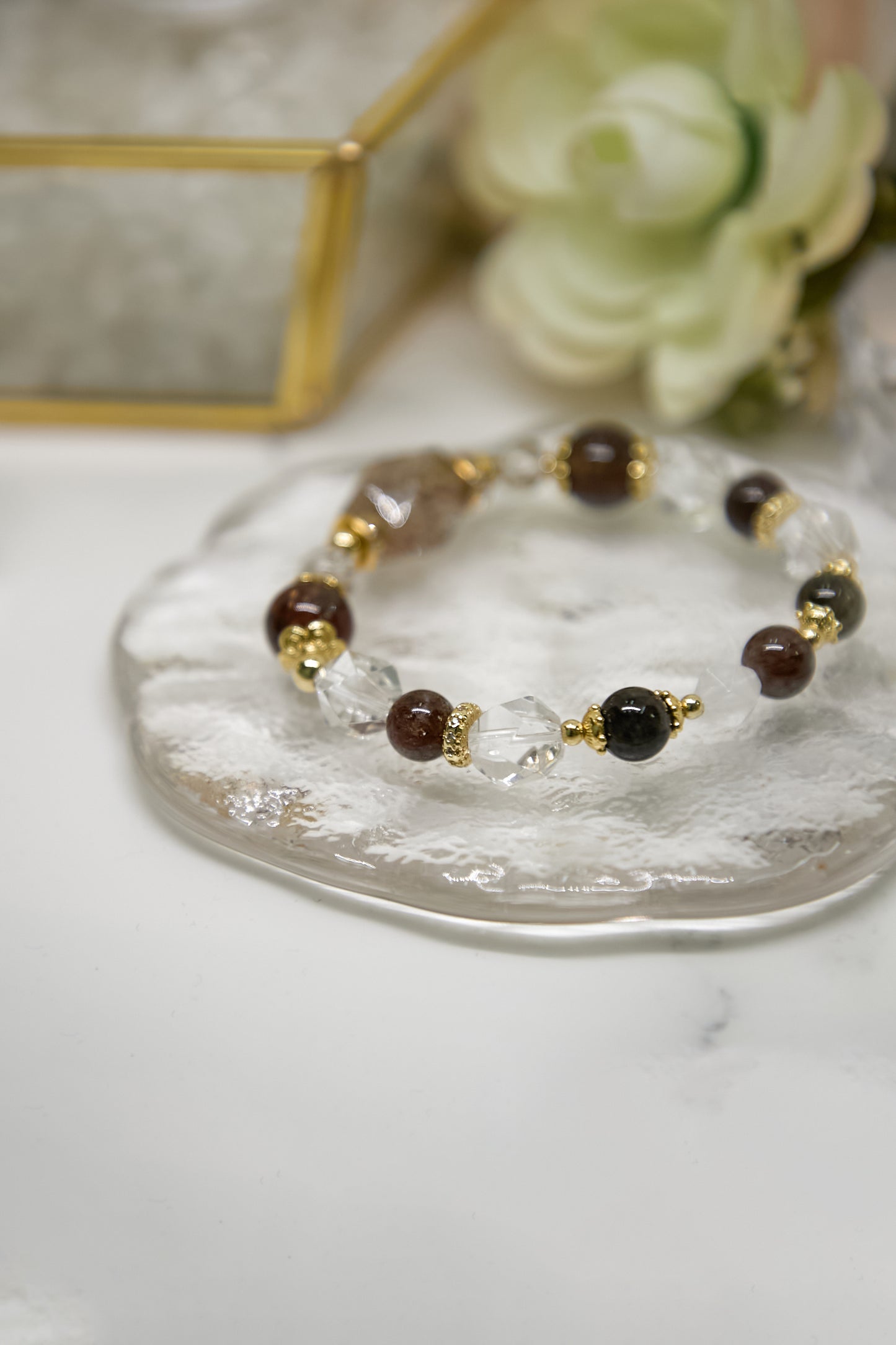 C018-黑金超七・白水晶