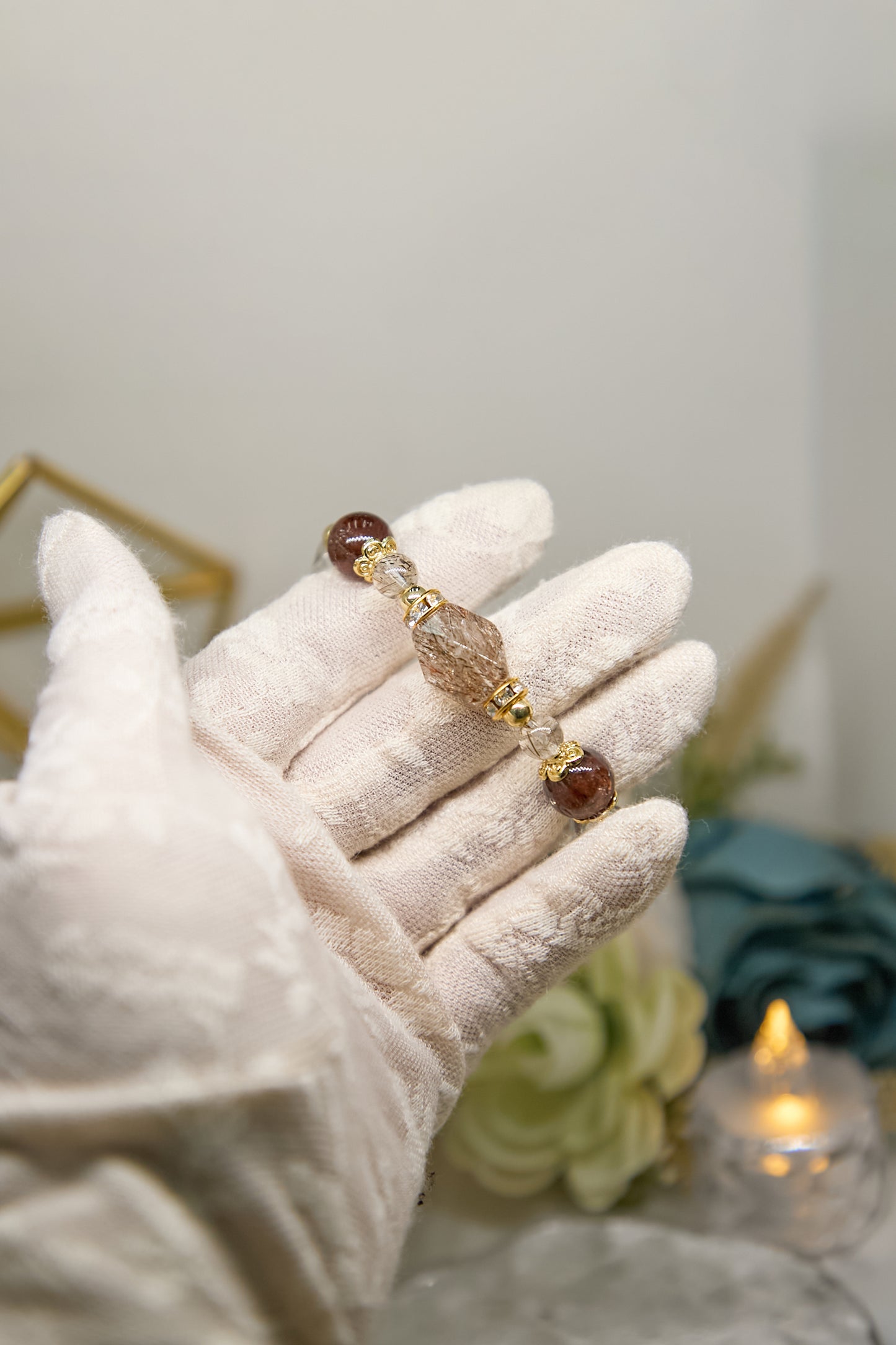 C018-黑金超七・白水晶