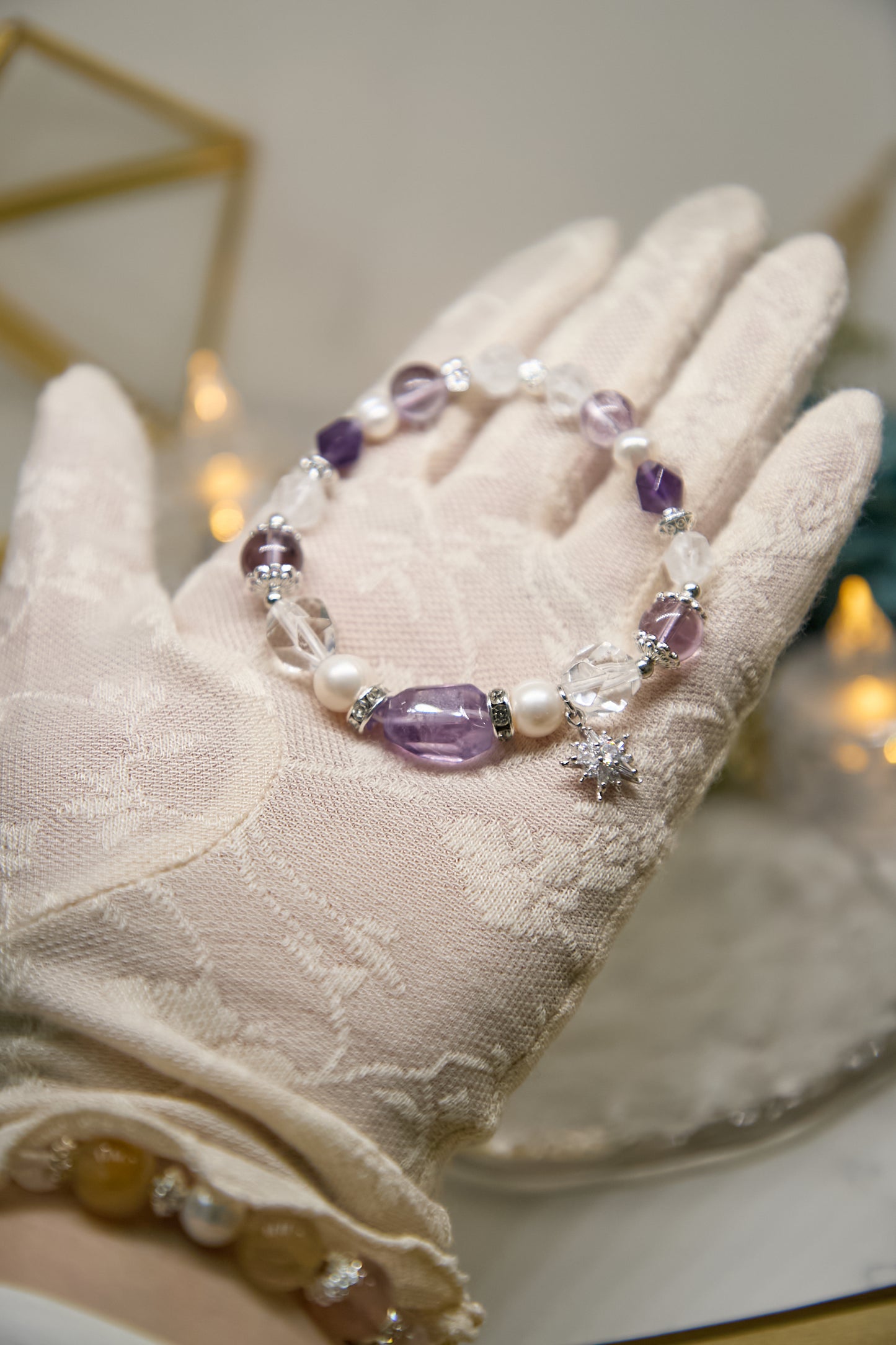 C020-紫晶・白水晶・珍珠