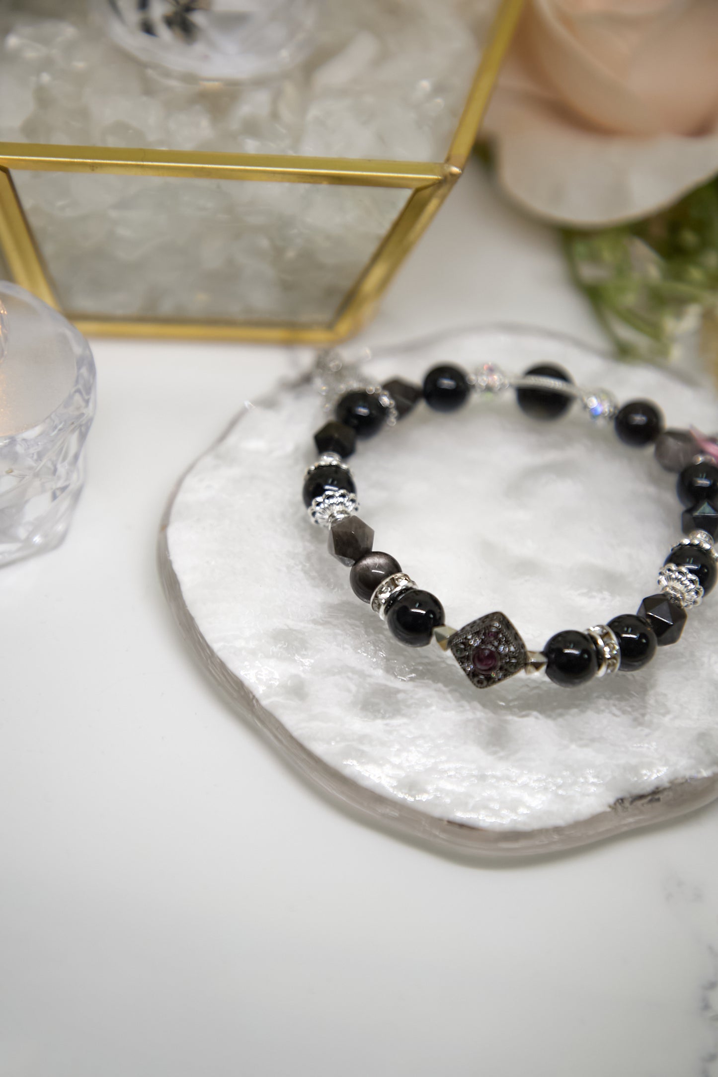 C023-烏金黑曜石・銀曜石・金曜石