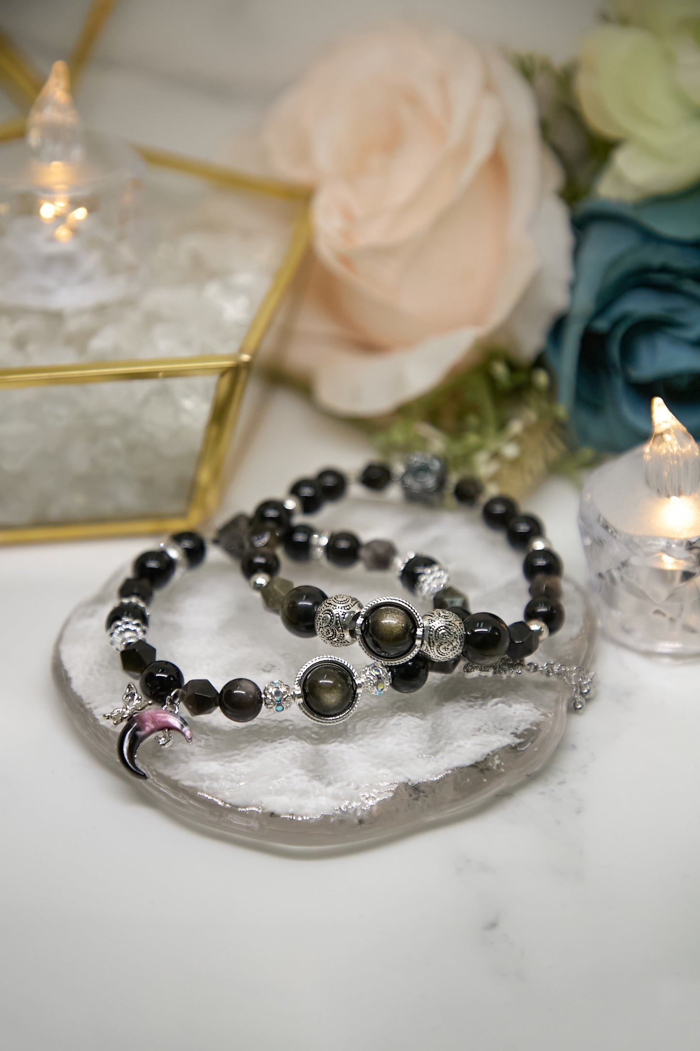 C023-烏金黑曜石・銀曜石・金曜石