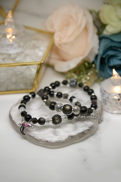 C023-烏金黑曜石・銀曜石・金曜石