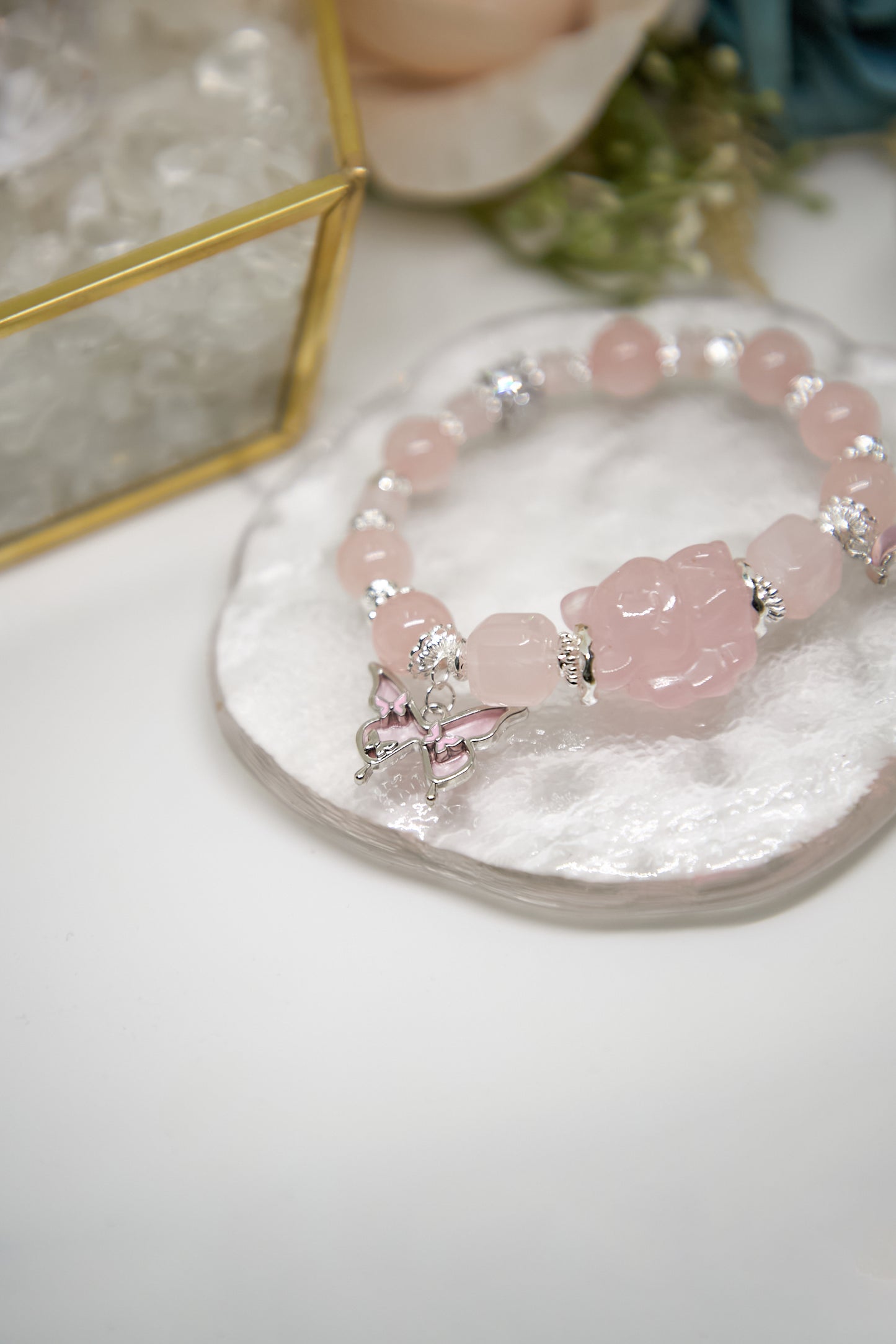 C024-粉晶九尾狐・粉晶