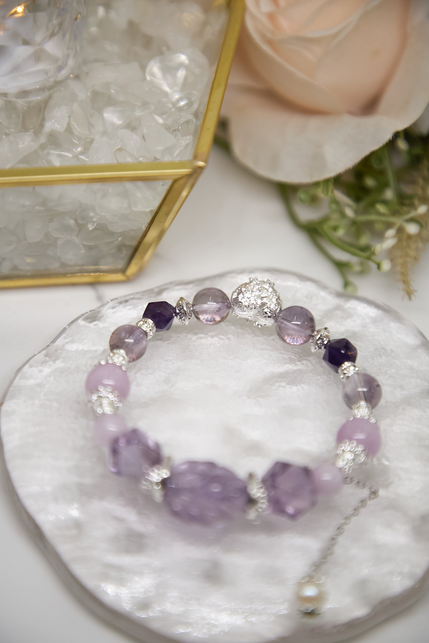 C025-紫晶九尾狐・紫晶・紫鋰輝